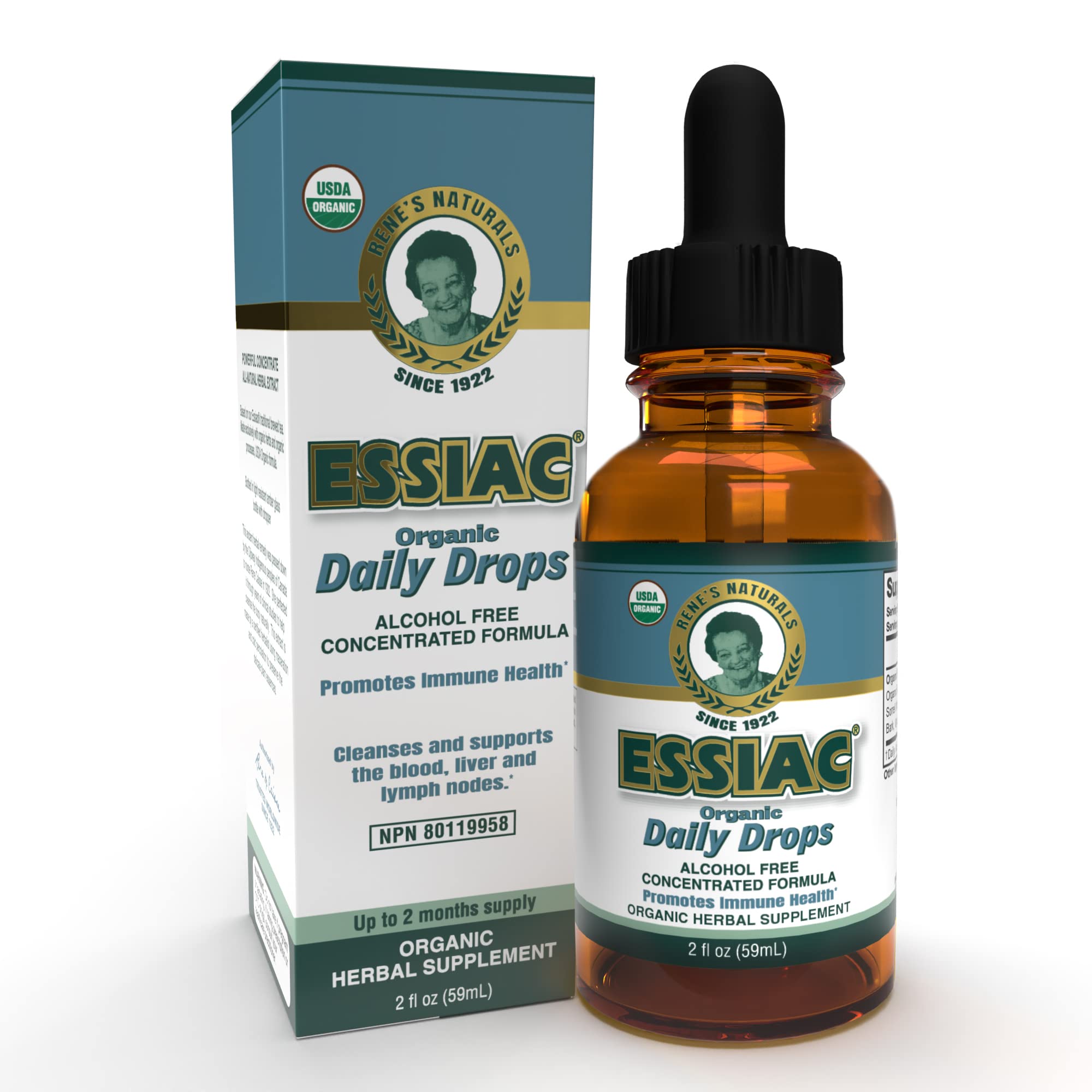 Foto 1 | Suplemento Herbal Essiac Tea Daily Drops 59 ml sin Alcohol - Venta Internacional