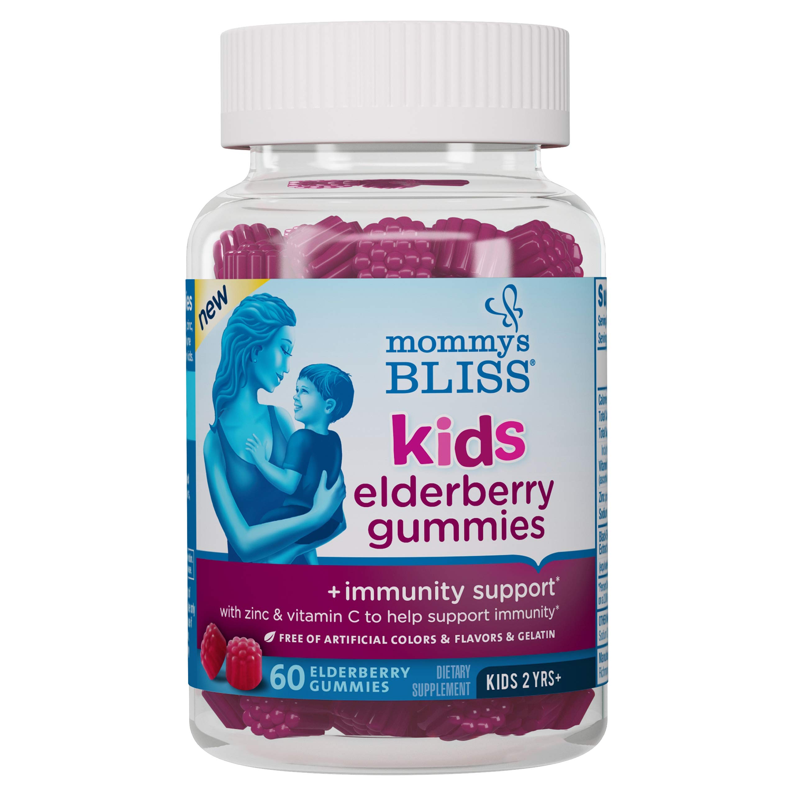 Foto 1 | Gomitas de Saúco Supplement Mommy's Bliss Kids 60 Unidades - Venta Internacional