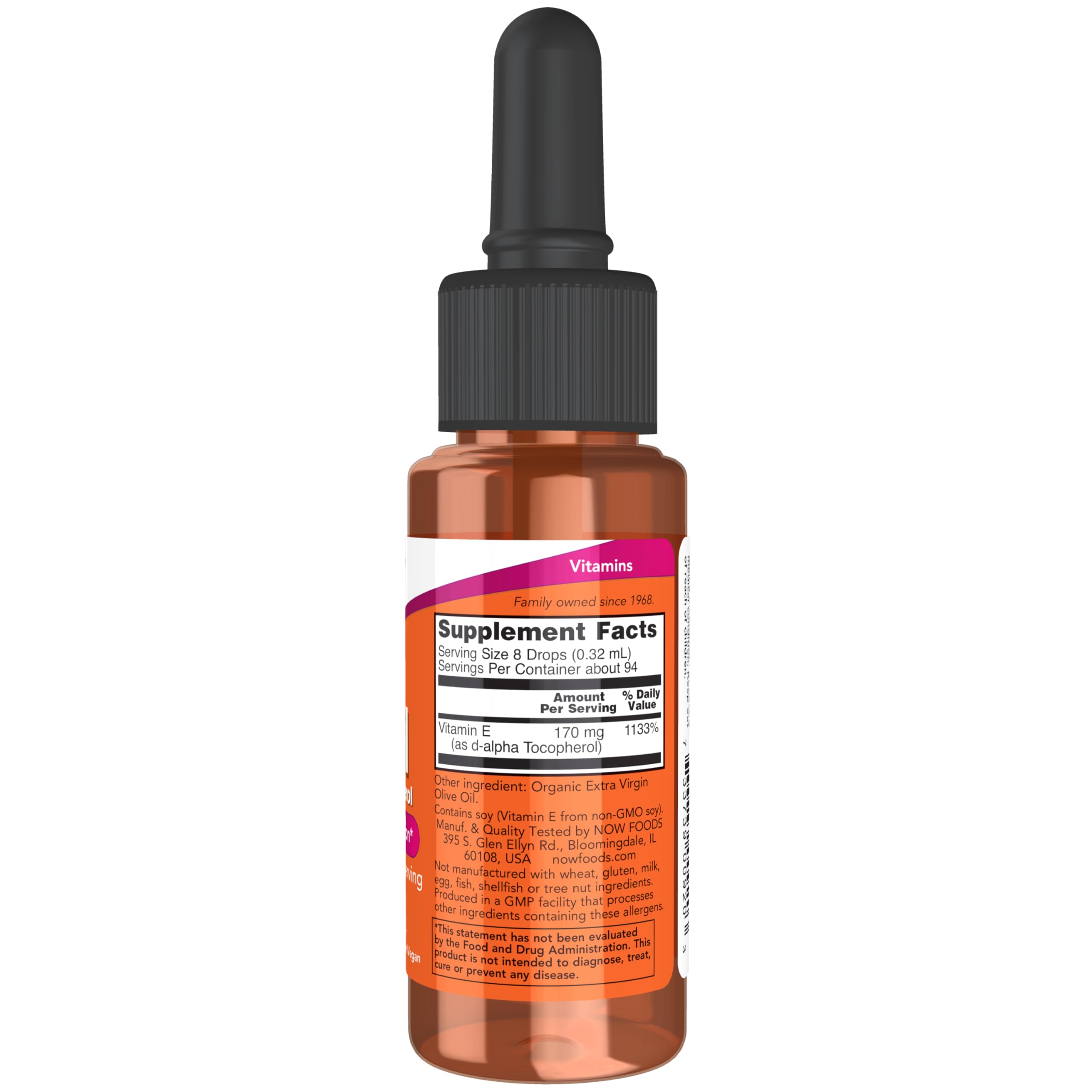 Foto 3 pulgar | Aceite Líquido de Vitamina E Natural Now 30 Ml - Venta Internacional