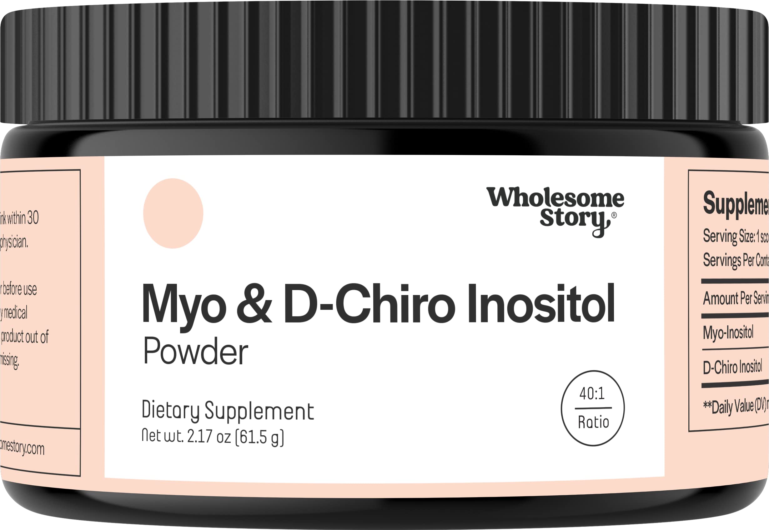 Foto 1 | Suplemento en Polvo Wholesome Story Inositol Suministro de 30 Días - Venta Internacional