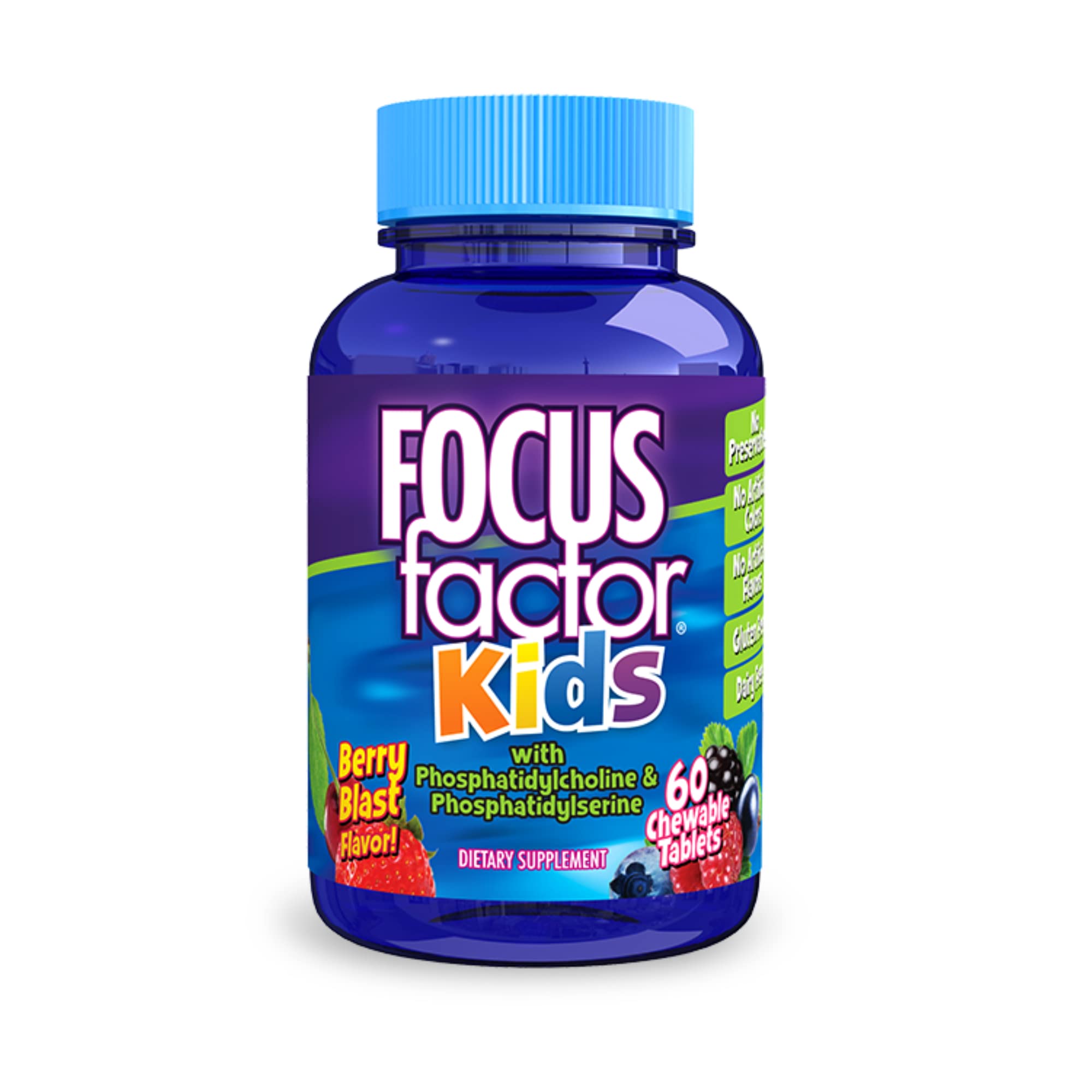 Foto 2 pulgar | Vitaminas Masticables Focus Factor Kids Complete Daily 60 Cápsulas - Venta Internacional