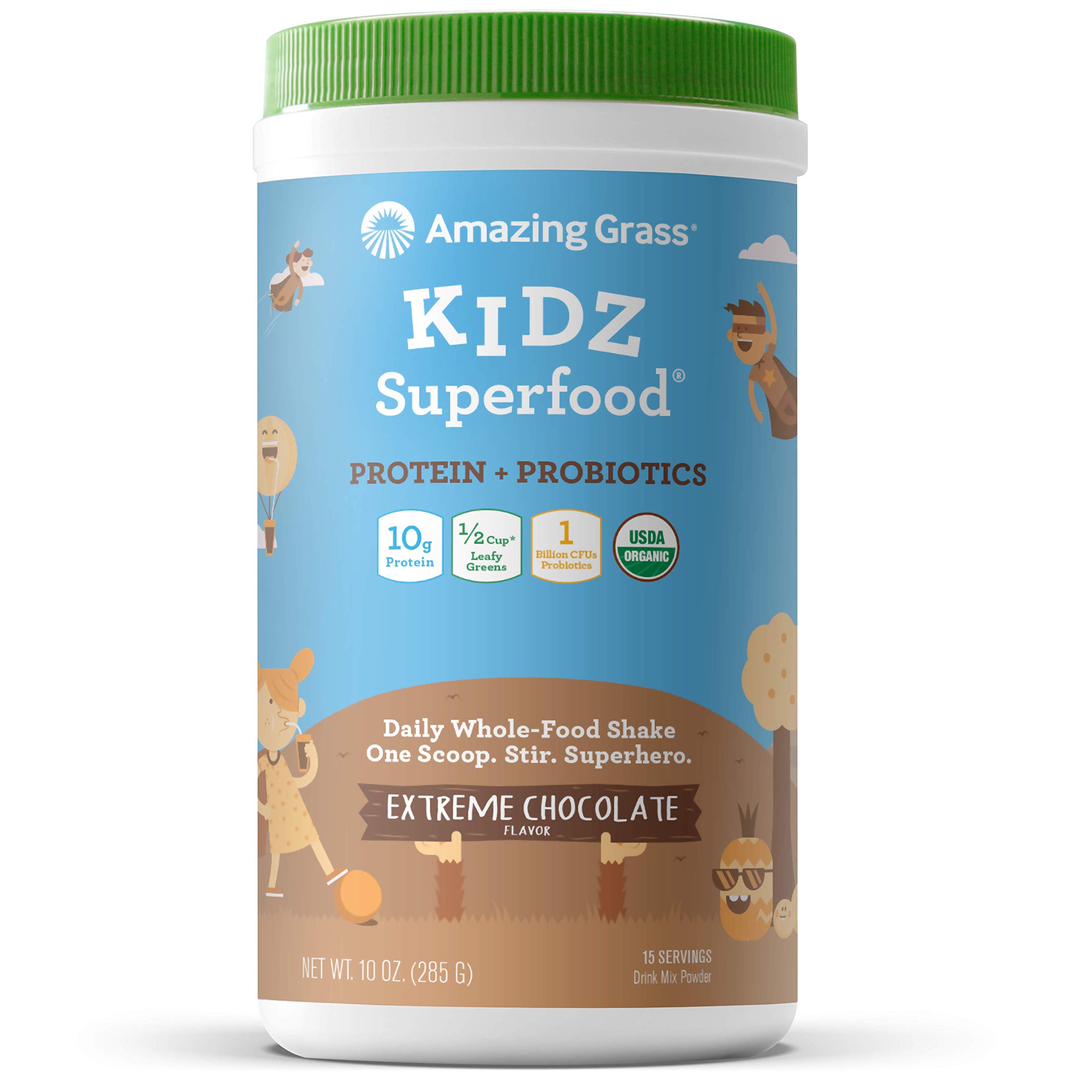Foto 2 pulgar | Suplemento Amazing Grass Kidz Superfood Extreme Chocolate - Venta Internacional