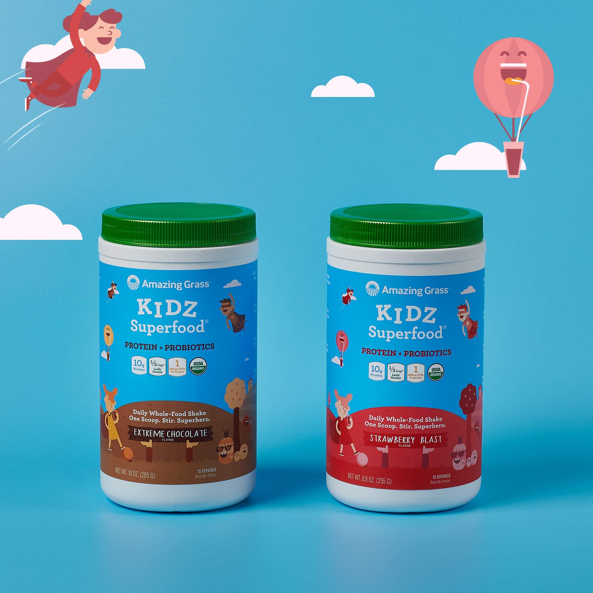 Foto 7 pulgar | Suplemento Amazing Grass Kidz Superfood Extreme Chocolate - Venta Internacional