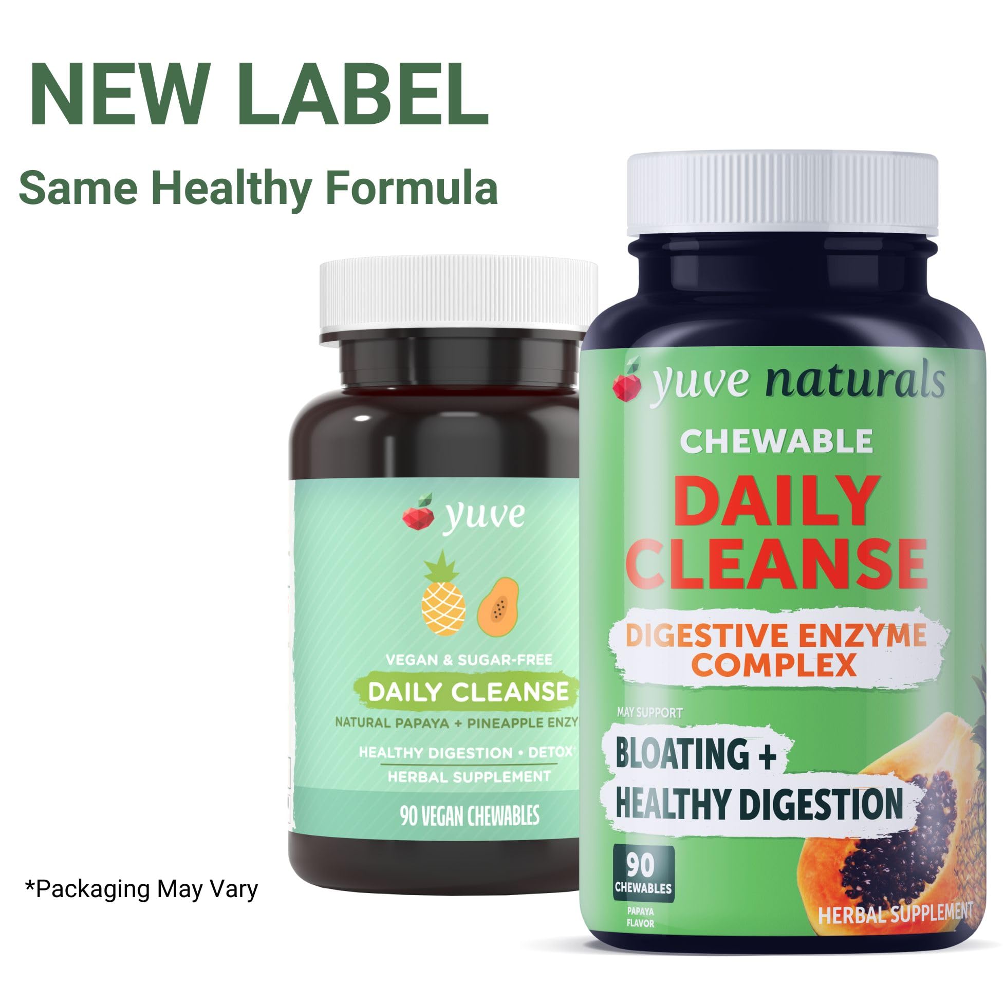 Foto 4 pulgar | Suplemento Yuve Natural Papaya Enzimas Digestivas 90% Masticables - Venta Internacional