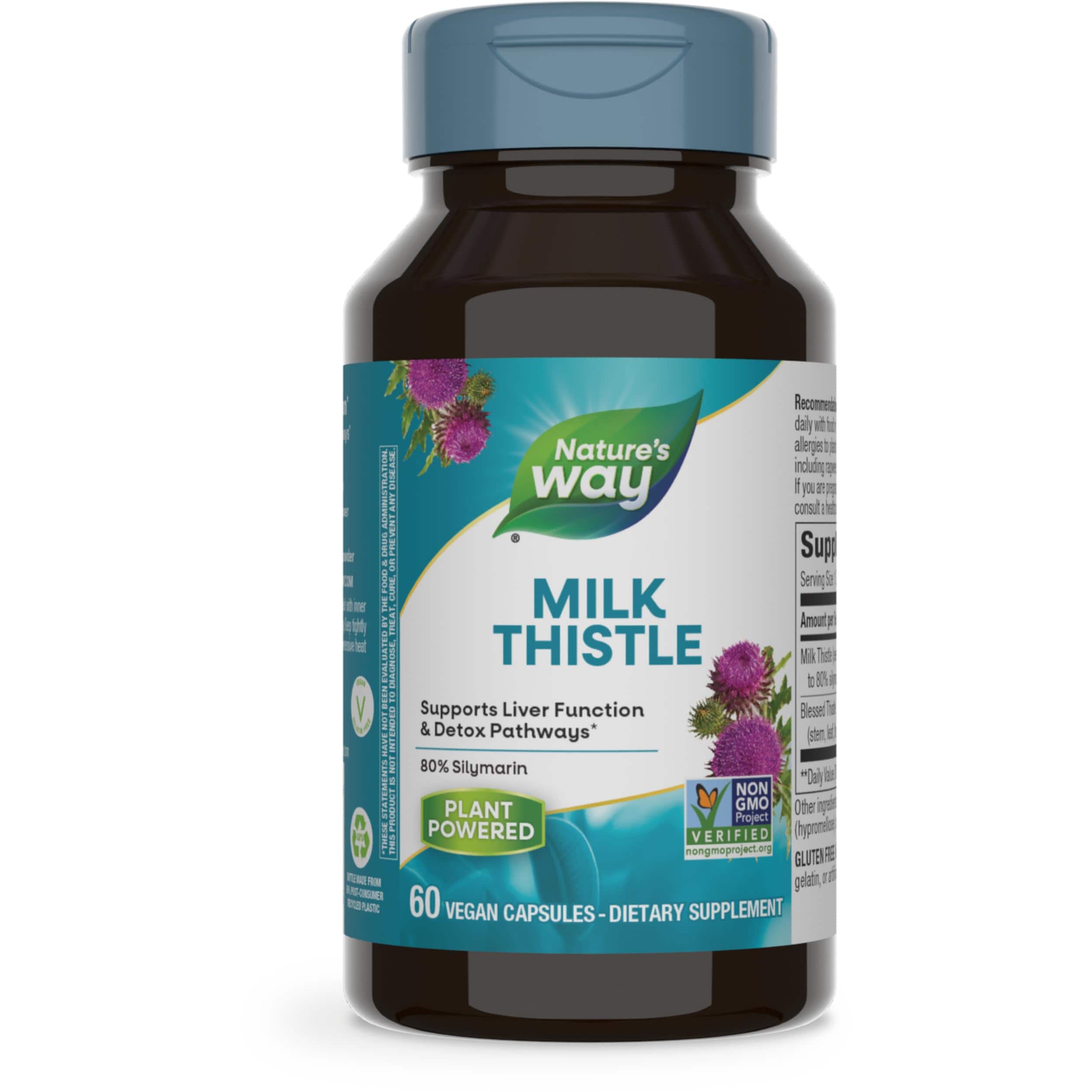 Suplemento Nature's Way de Cardo Mariano 175 mg 60 Cápsulas - Venta Internacional $833