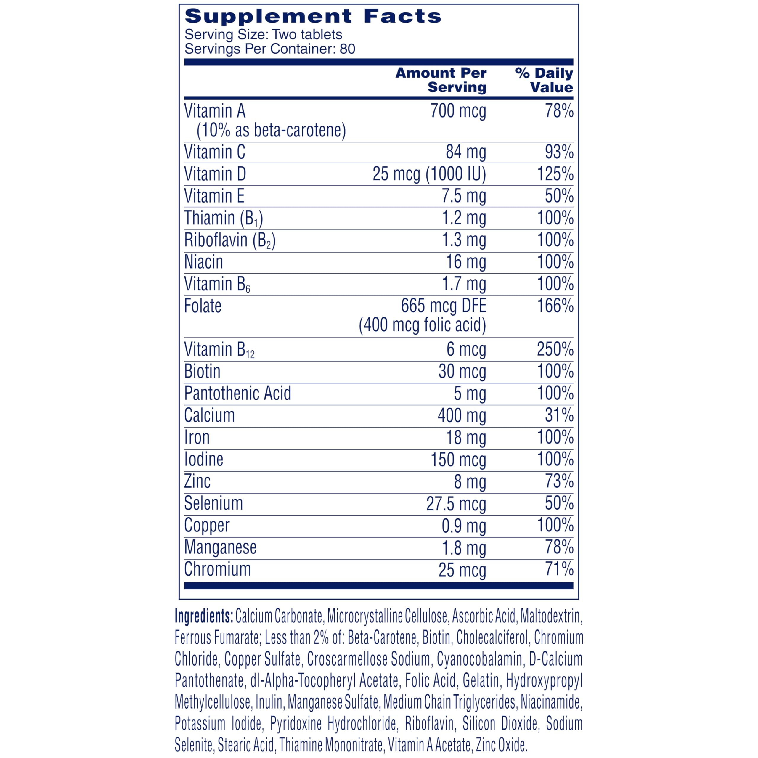 Foto 6 | Multivitamínico One A Day Women's Petites 160 Comprimidos - Venta Internacional