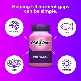 Foto 3 | Multivitamínico Prenatal para Mujer 1 30 Cápsulas Blandas- Venta Internacional