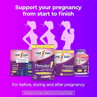 Foto 6 | Multivitamínico Prenatal para Mujer 1 30 Cápsulas Blandas- Venta Internacional