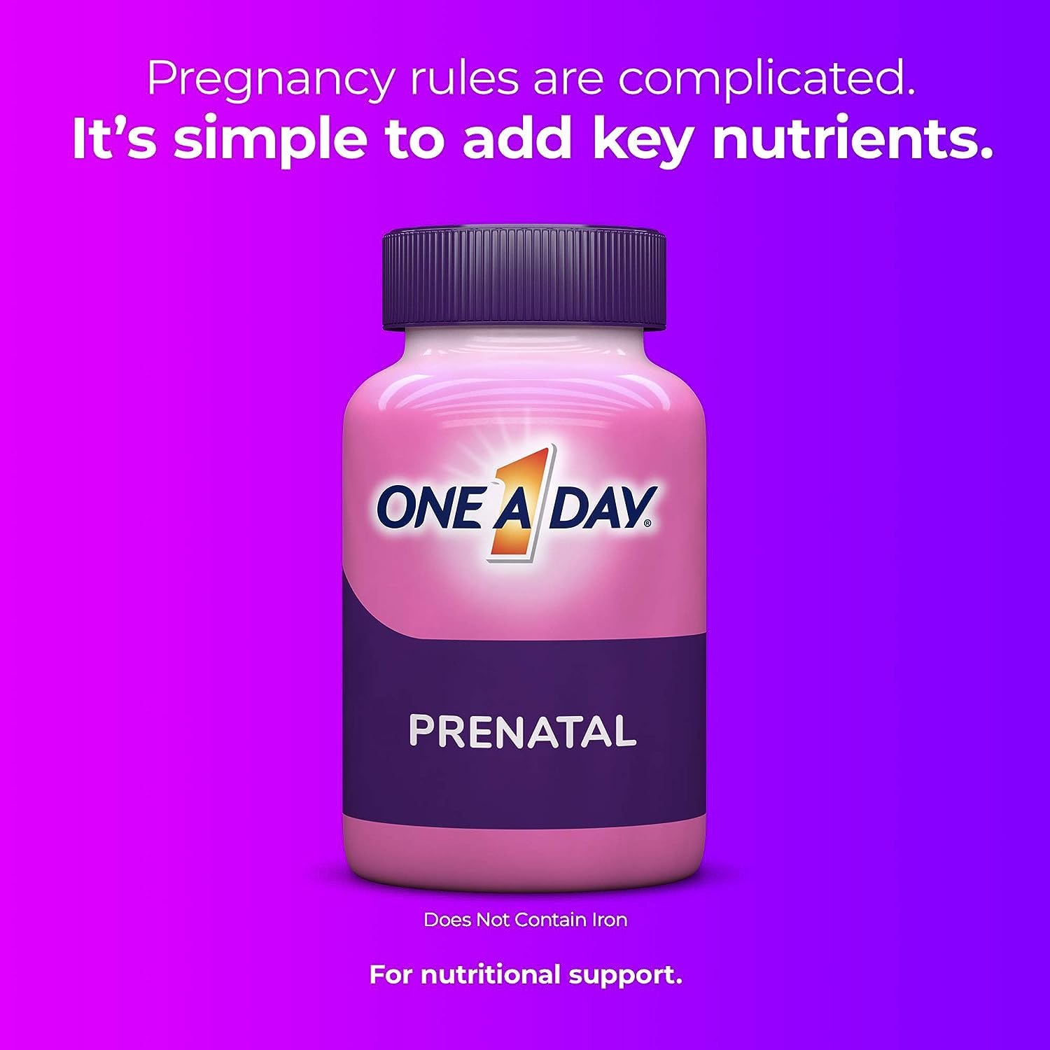 Foto 6 pulgar | Gomitas Multivitamínicas Prenatales One a Day 120 Unidades - Venta Internacional