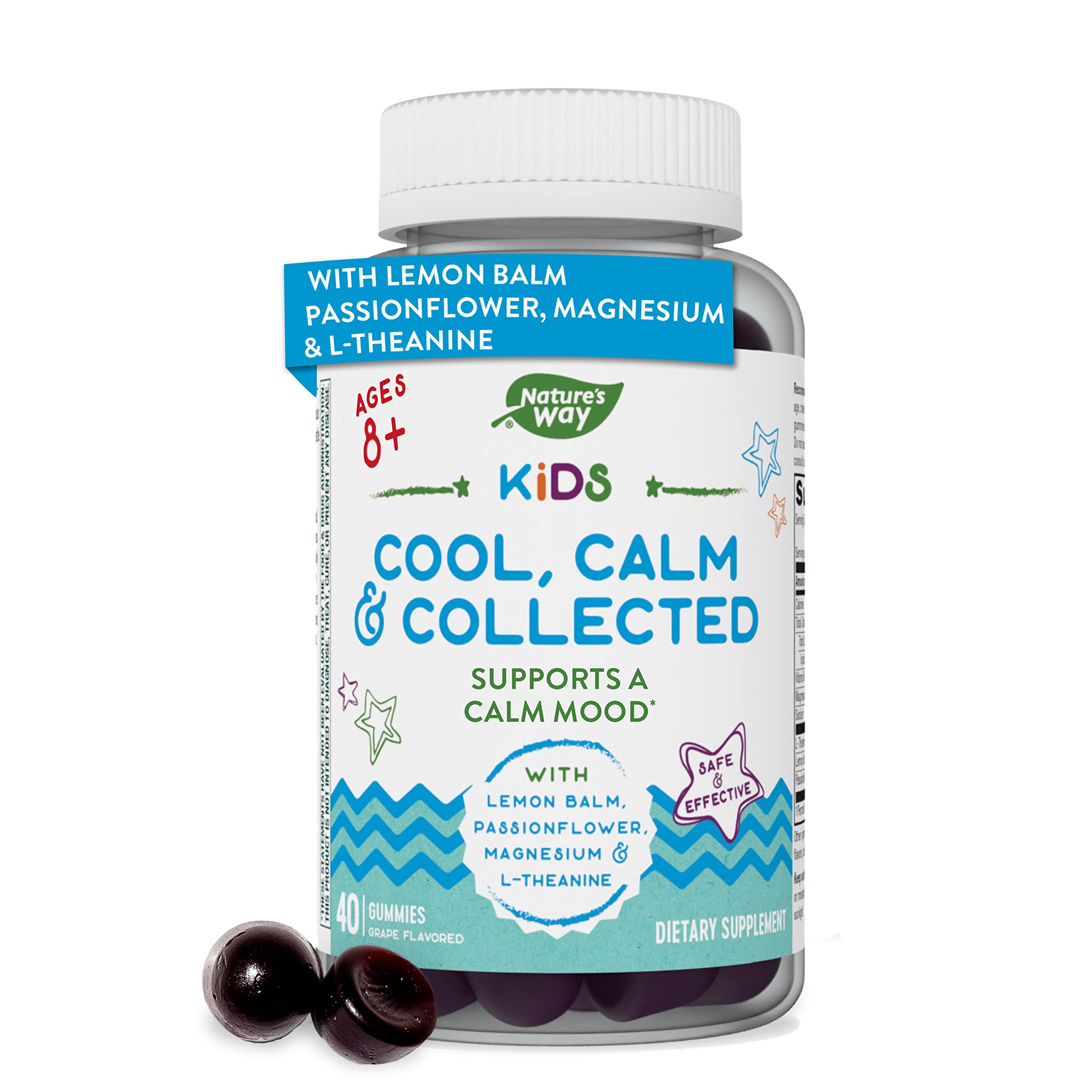 Foto 2 pulgar | Gomitas Nature's Way Kids Cool, Calm & Collected - Venta Internacional