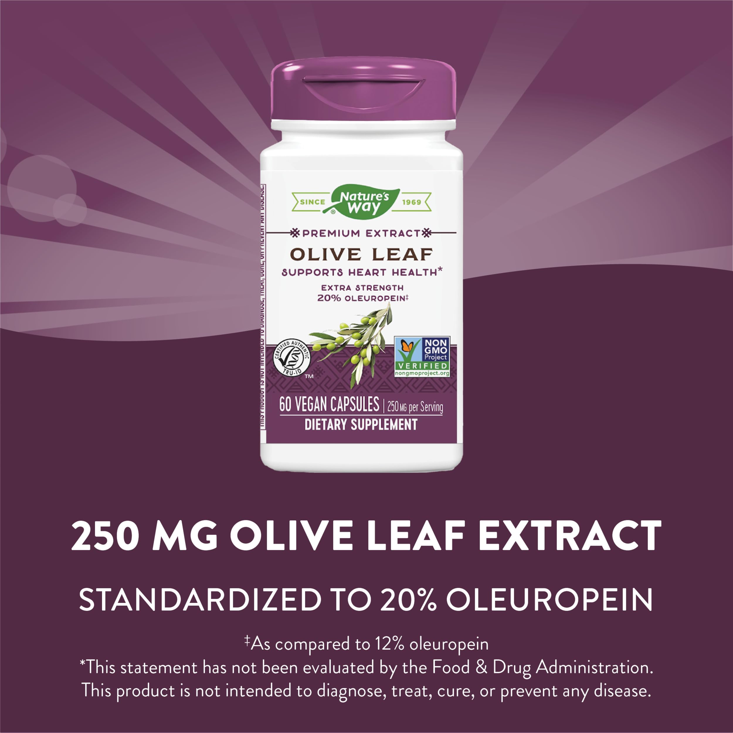 Foto 4 pulgar | Suplemento Nature's Way Premium con Extracto de Hoja de Olivo 250 Mg - Venta Internacional