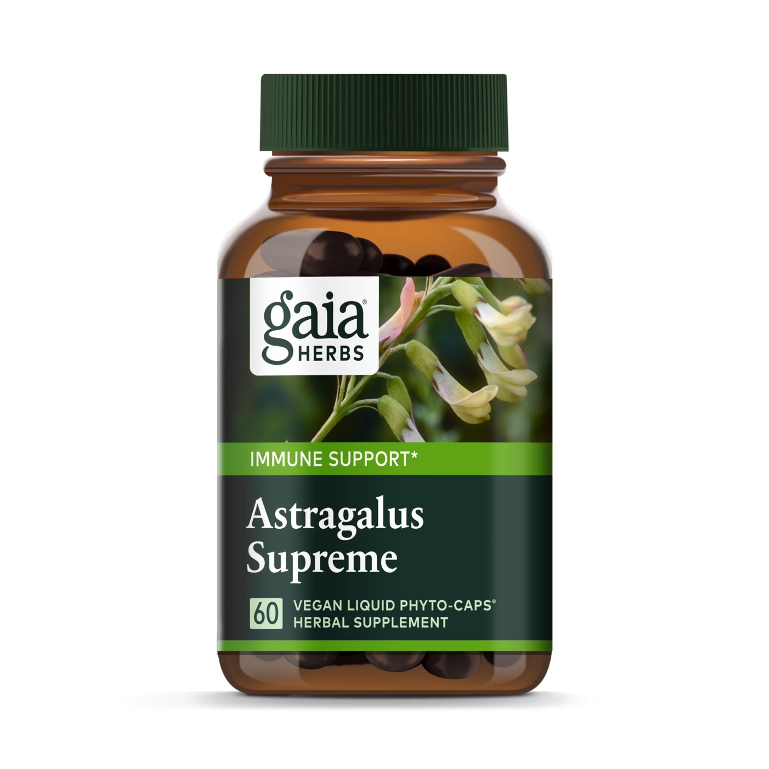 Foto 2 pulgar | Suplemento Gaia Herbs Astragalus Supreme 60 Cápsulas Veganas - Venta Internacional