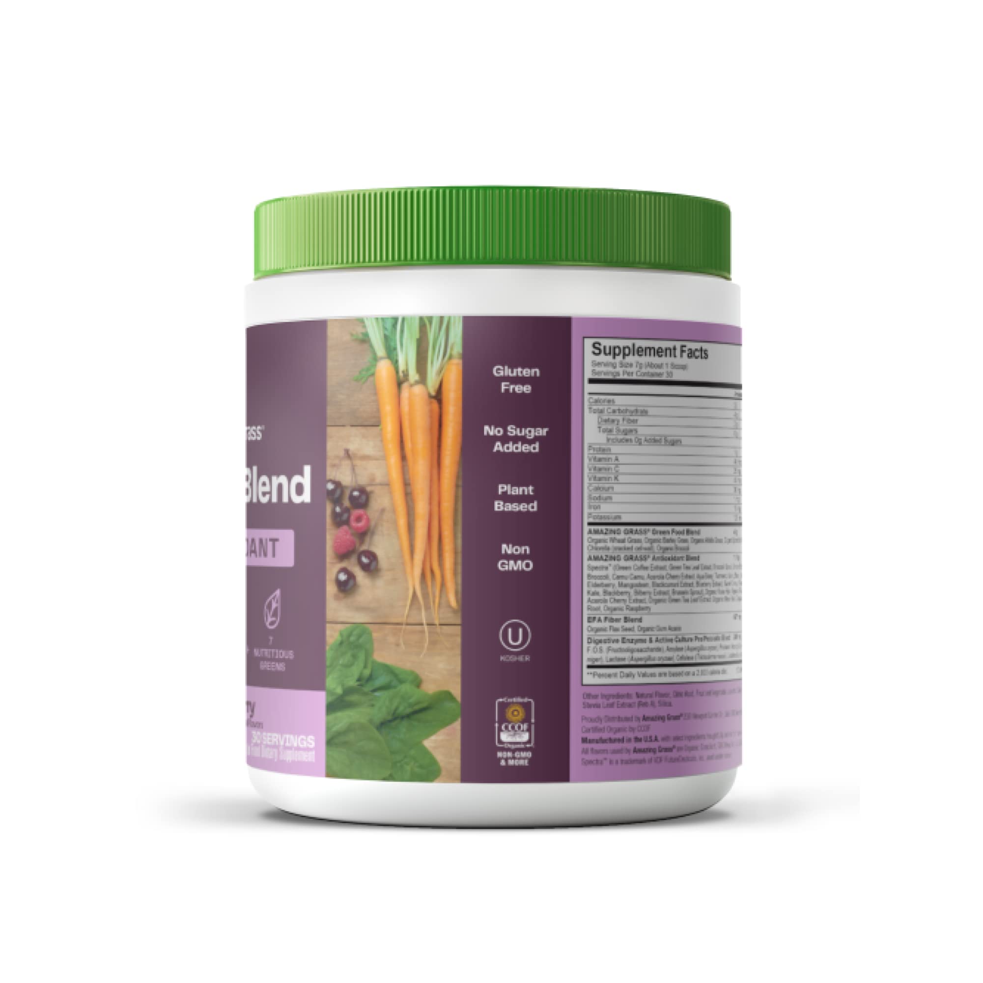 Foto 3 pulgar | Suplemento Antioxidante Amazing Grass Greens Superfood 30s - Venta Internacional