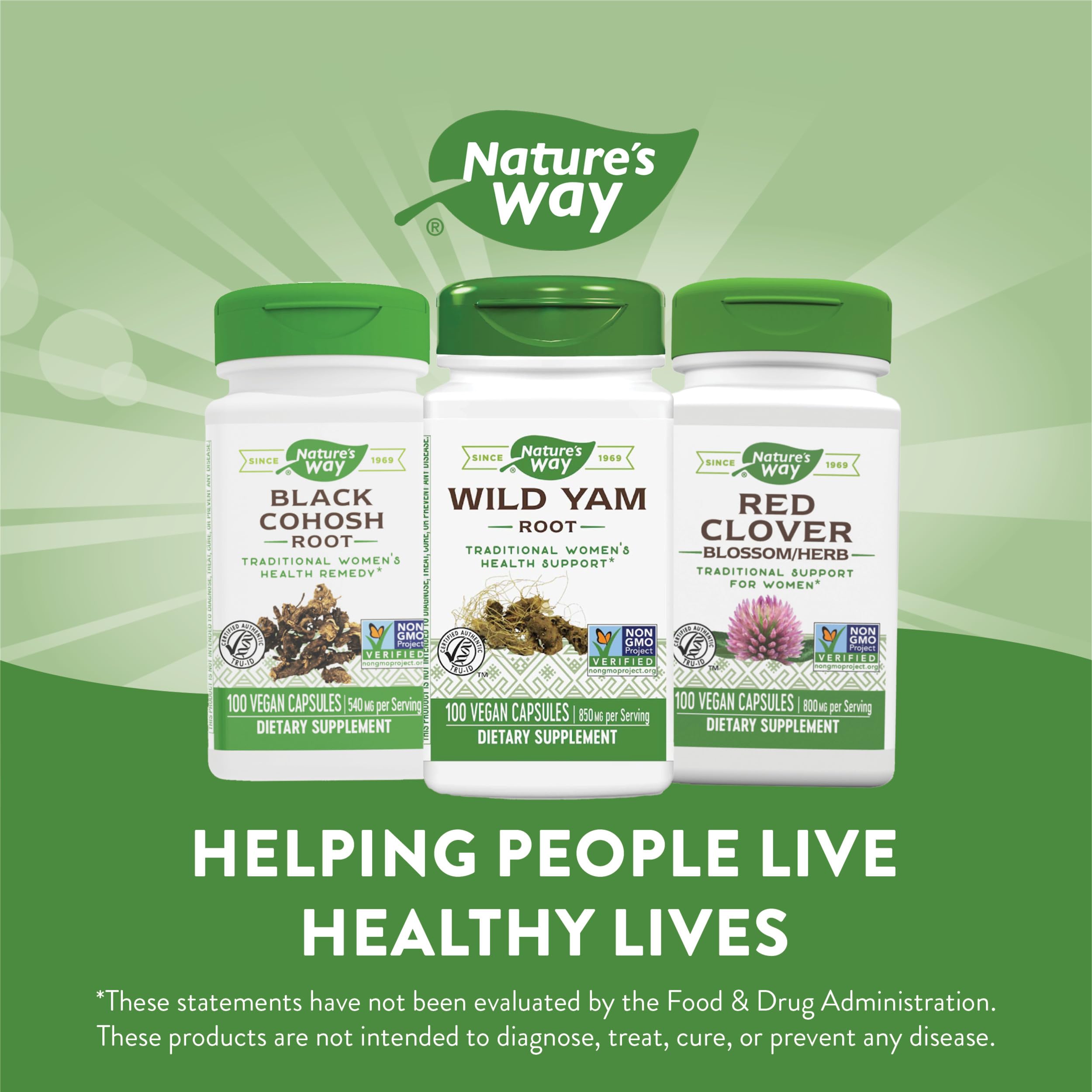 Foto 7 pulgar | Suplemento Nature's Way De Raíz De Ñame Silvestre 850 Mg 100 Cápsulas Veganas - Venta Internacional