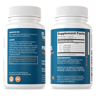 Foto 6 | Suplemento Dr. Tobias Prebiotics Digestion Gut Health 30 Cápsulas - Venta Internacional