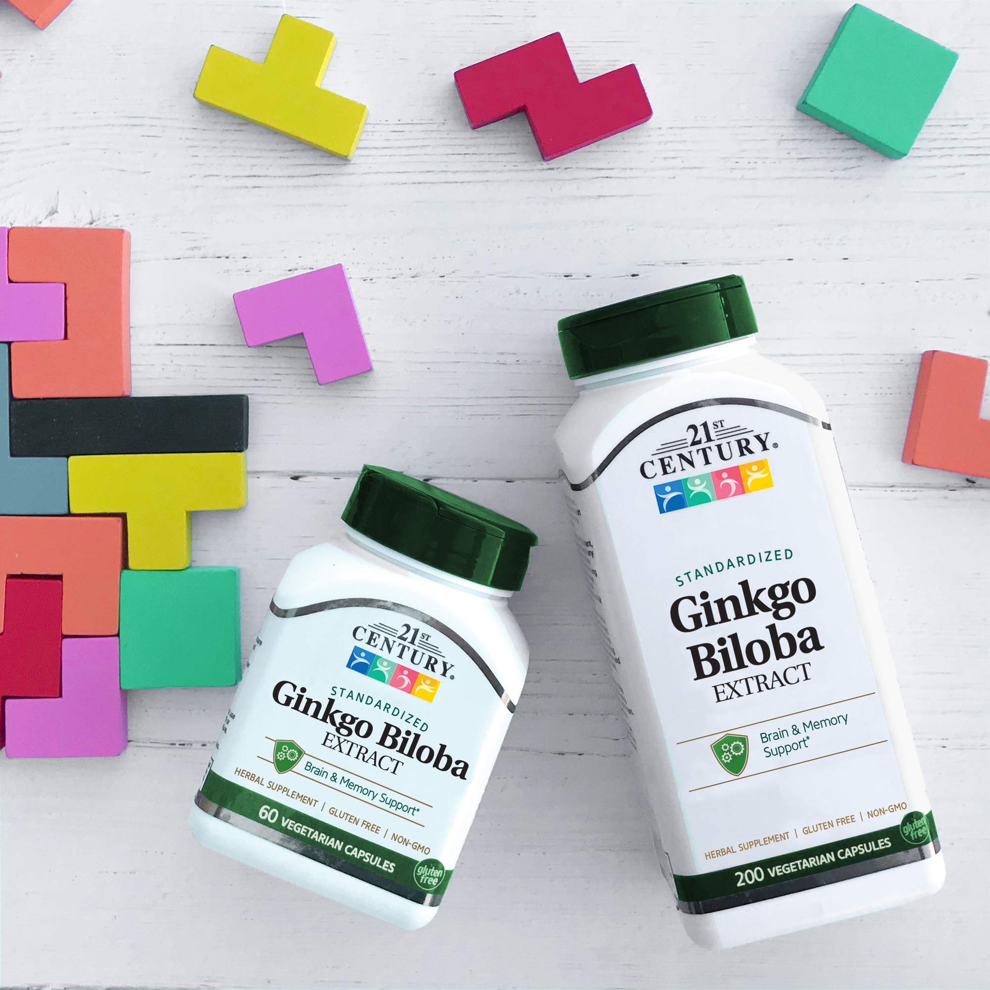 Foto 5 pulgar | Suplemento de Extracto de Ginkgo Biloba del Siglo XXI 200 Cápsulas Vegetales - Venta Internacional
