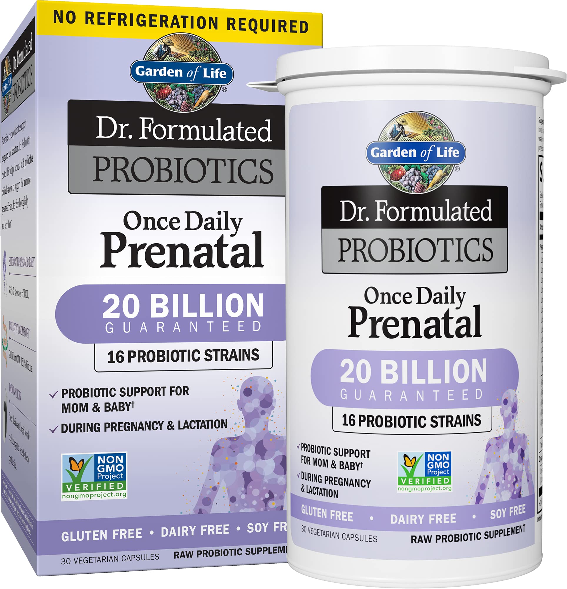 Foto 2 pulgar | Suplemento de Probióticos Prenatales Formulados  Garden Of Life - Venta Internacional