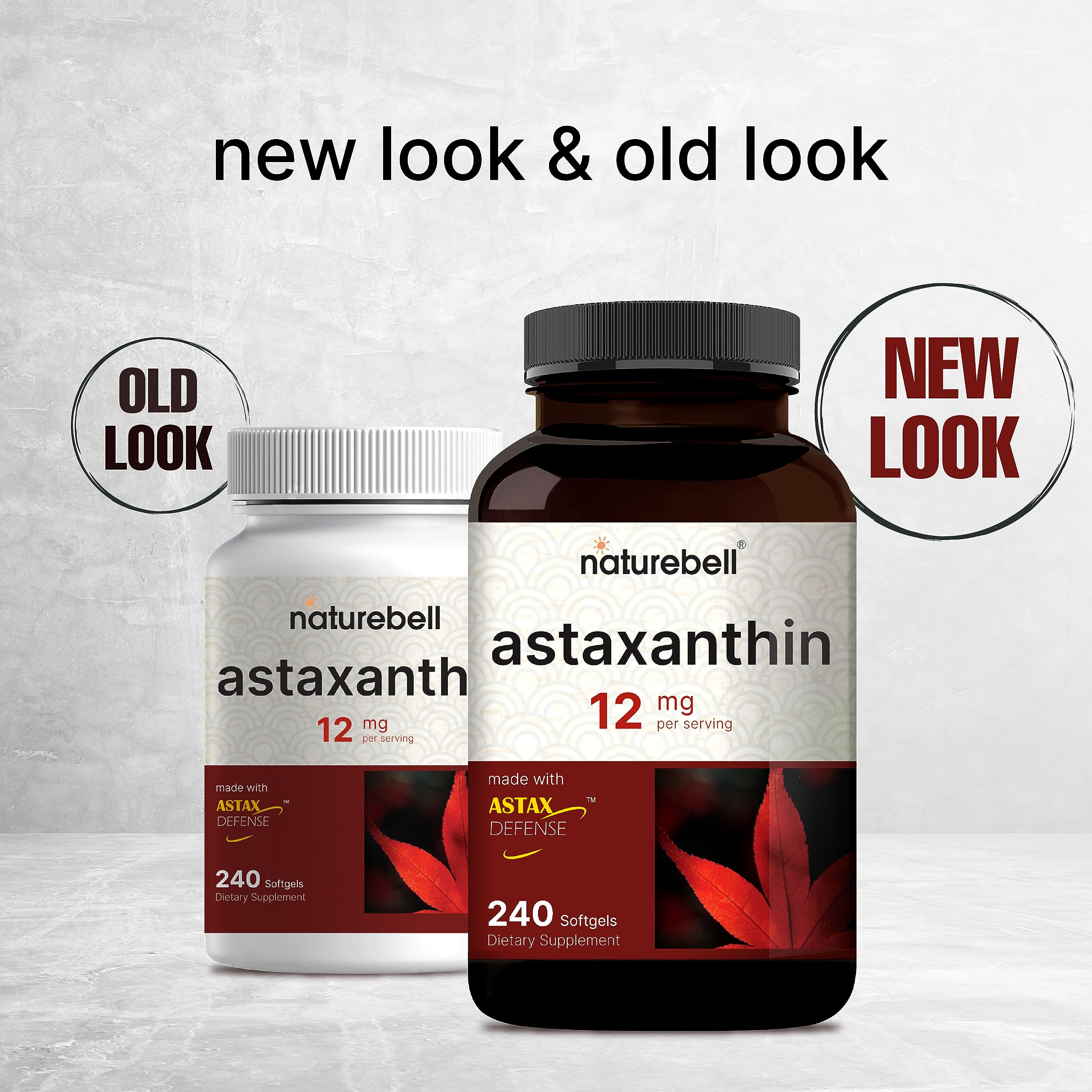 Foto 4 pulgar | Suplemento Naturebell Astaxantina 12 Mg 240 Cápsulas - Venta Internacional