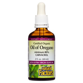 Foto 1 | Suplemento Natural Factors de Aceite de Orégano 60 ml Vegano Sin Ogm - Venta Internacional