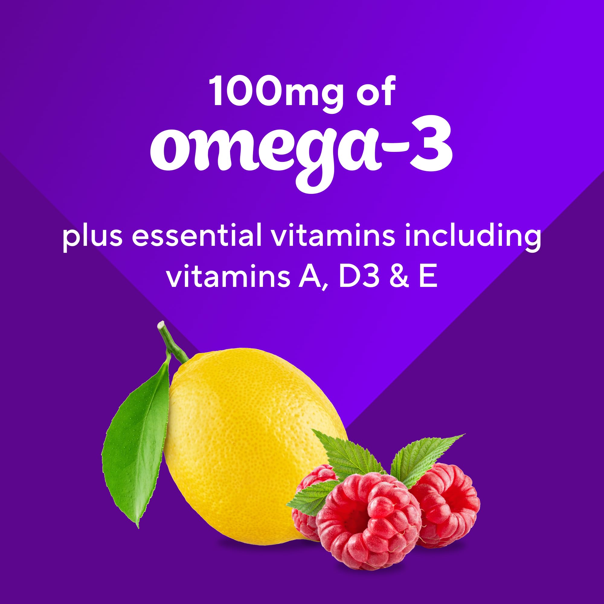 Foto 8 pulgar | Suplemento Vitafusion en Gomitas con Omega 3 120 Unidades - Venta Internacional