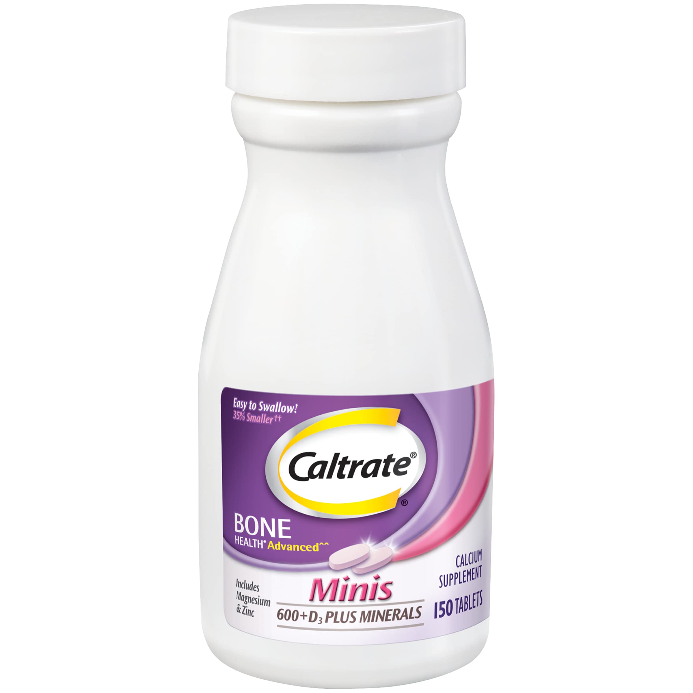 Foto 6 | Suplemento Caltrate Minis 600 Plus D3 Calcium 150 Comprimidos - Venta Internacional.