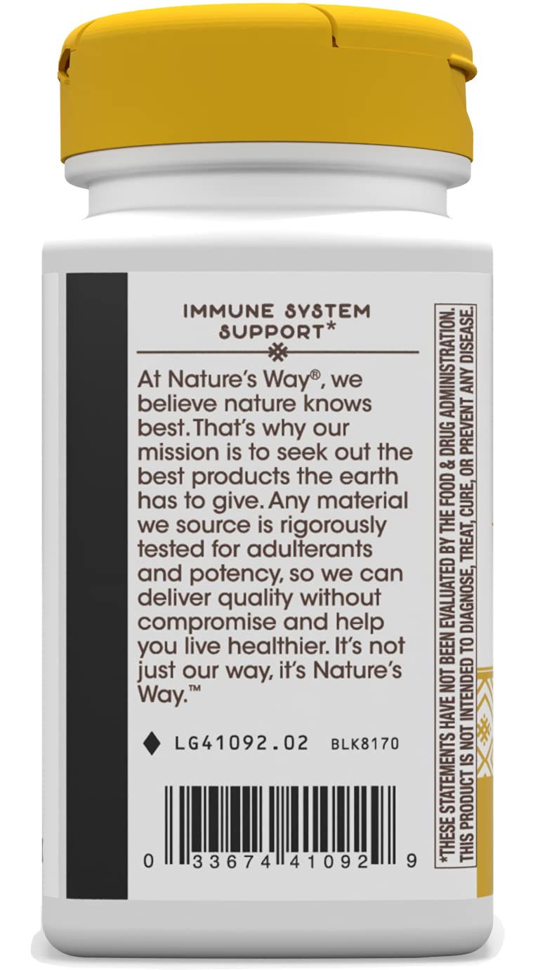 Foto 7 | Pastillas de Zinc Nature's Way con Vitamina C 60 Cápsulas - Venta Internacional