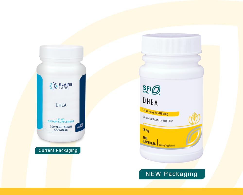 Foto 3 pulgar | Suplemento Klaire Labs Sfi Health Dhea 50 Mg 100 Cápsulas - Venta Internacional