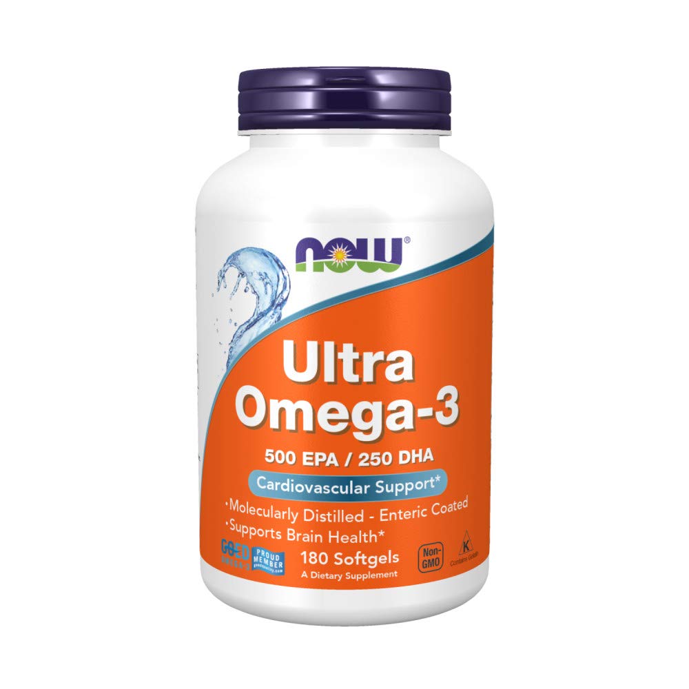 Foto 2 pulgar | Supplement Now Foods Ultra Omega-3 500 Epa/250 DHA 180 Cápsulas Blandas - Venta Internacional