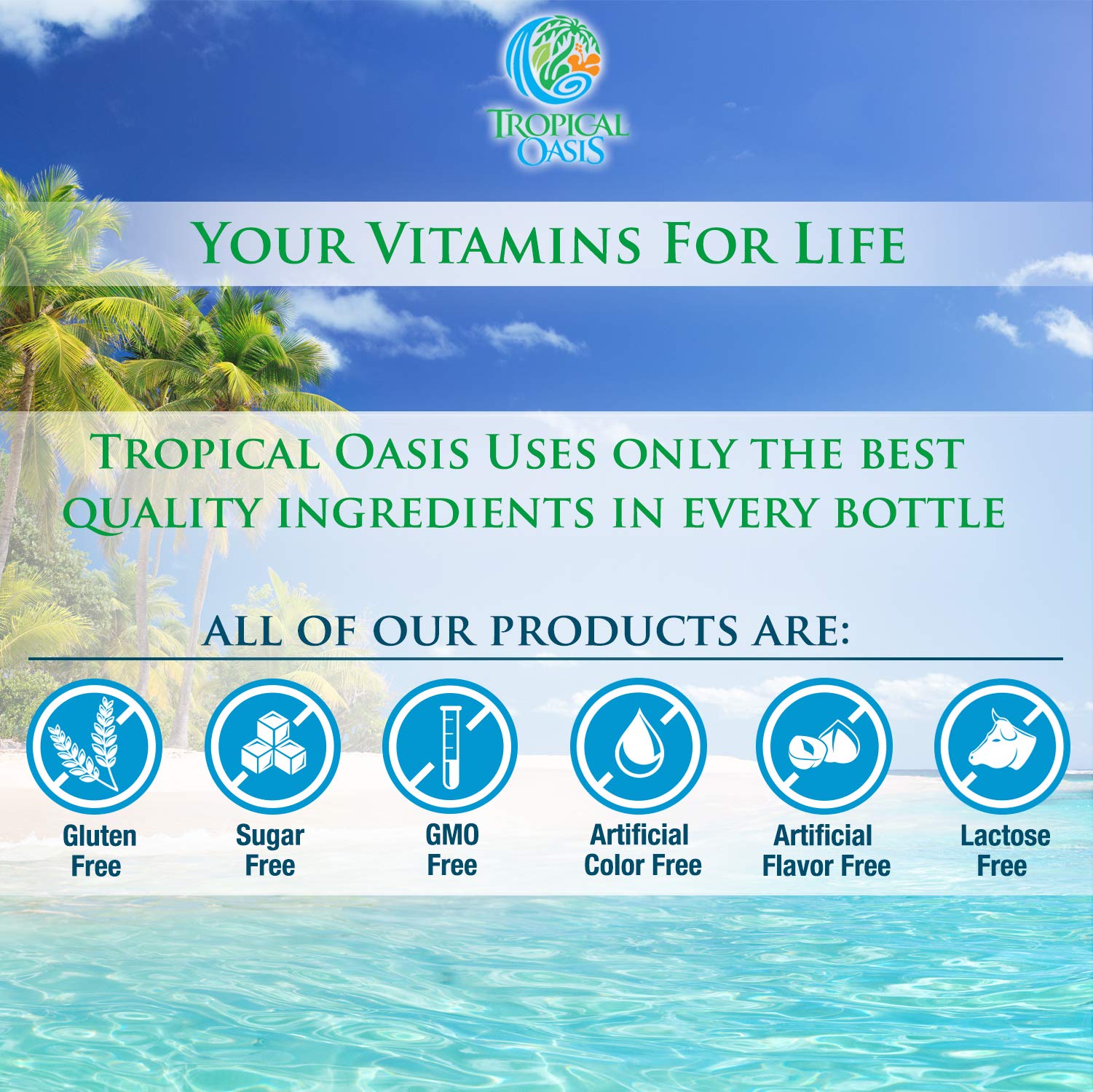 Foto 7 pulgar | Multivitamínico Líquido Tropical Oasis Kids 4+ Sin Azúcar 480 Ml - Venta Internacional