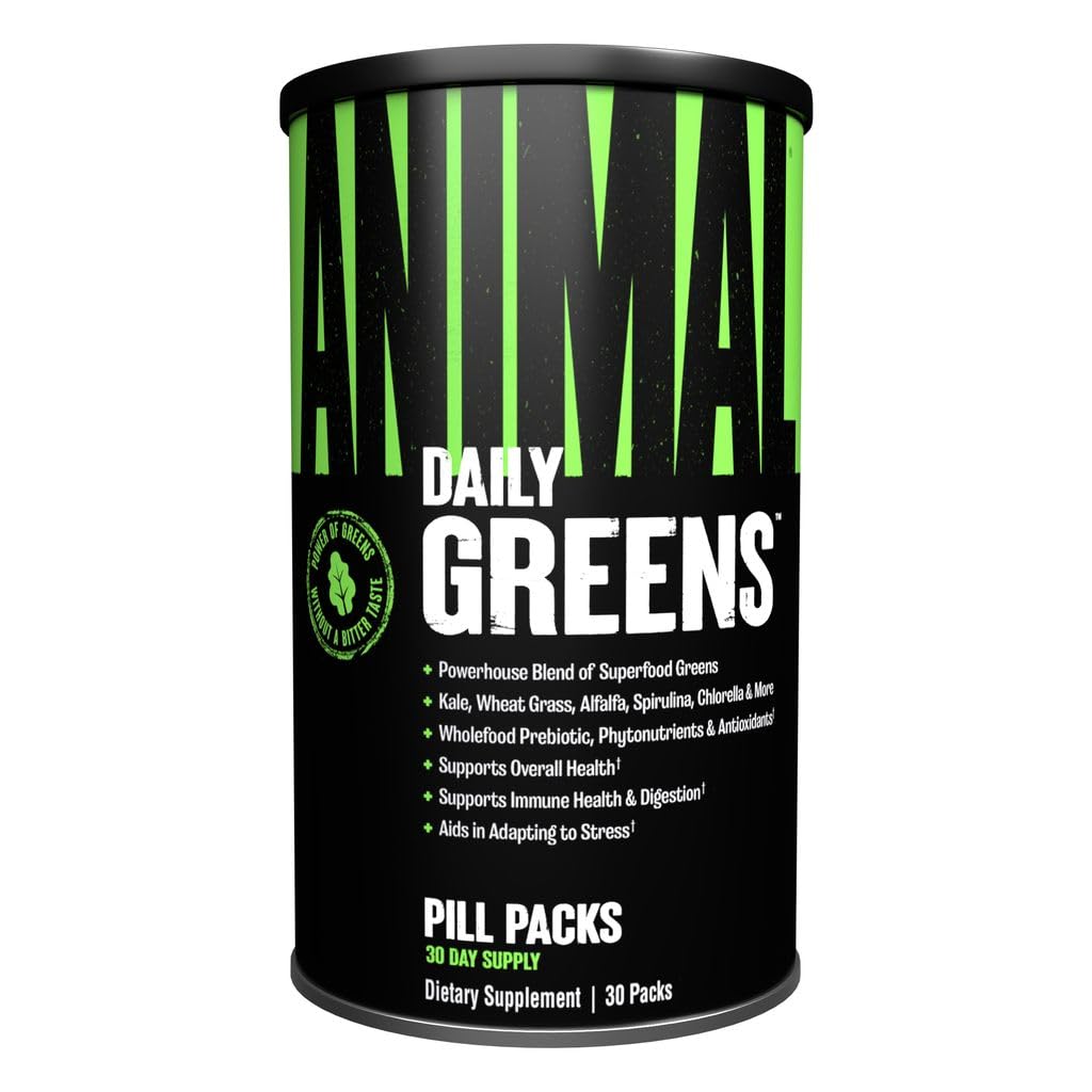 Foto 2 pulgar | Paquetes de Píldoras Supplement Animal Daily Greens para 30 Días - Venta Internacional