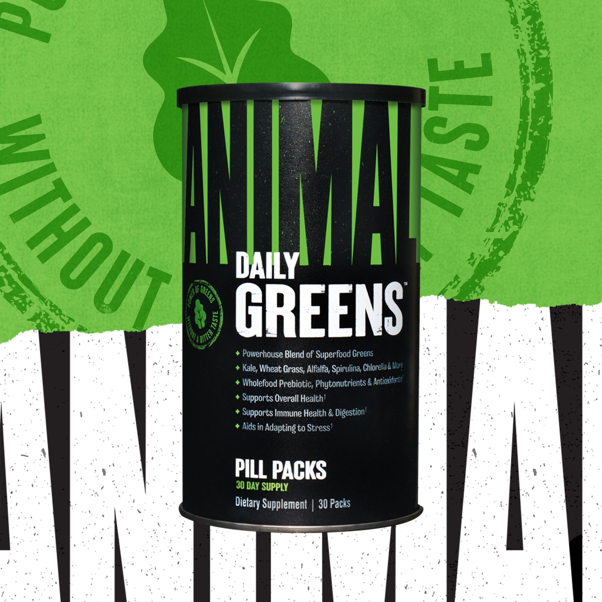 Foto 6 pulgar | Paquetes de Píldoras Supplement Animal Daily Greens para 30 Días - Venta Internacional