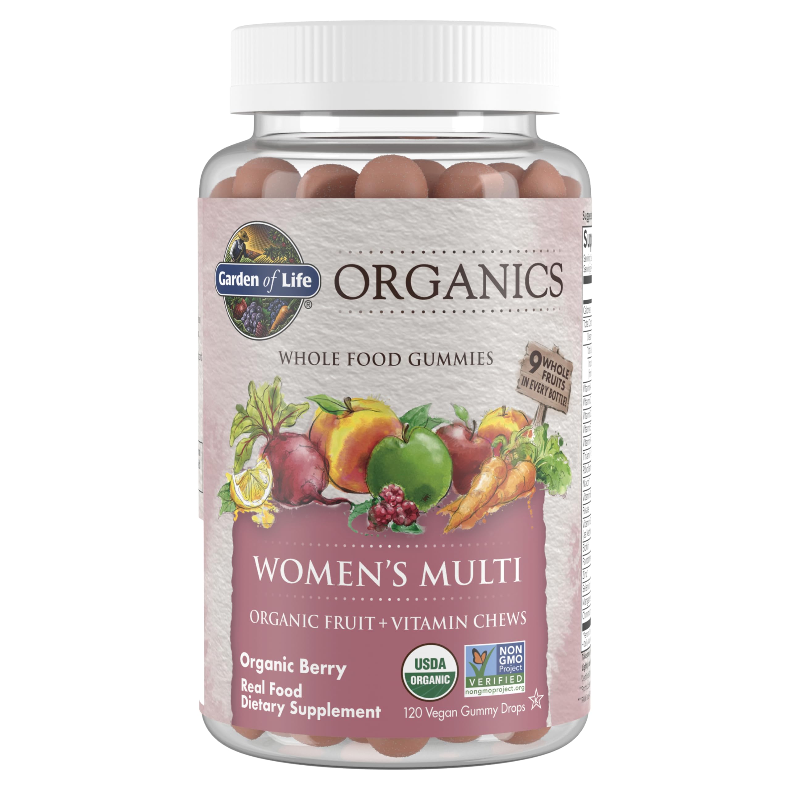 Foto 2 pulgar | Gomitas Vitamins Garden Of Life Organics 120 para Mujer - Venta Internacional