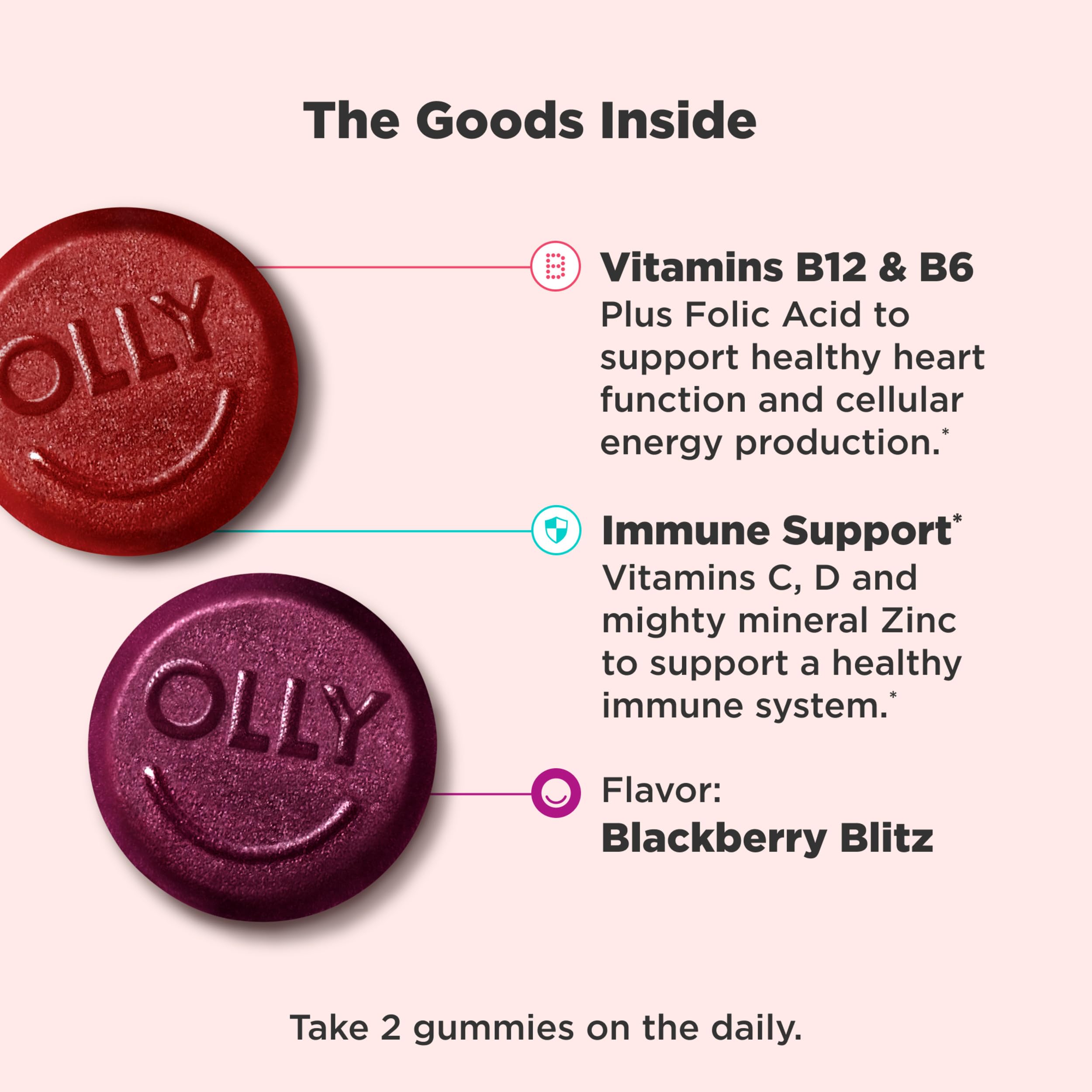 Foto 4 pulgar | Gominolas Multivitamínicas Olly para Hombres - Venta Internacional