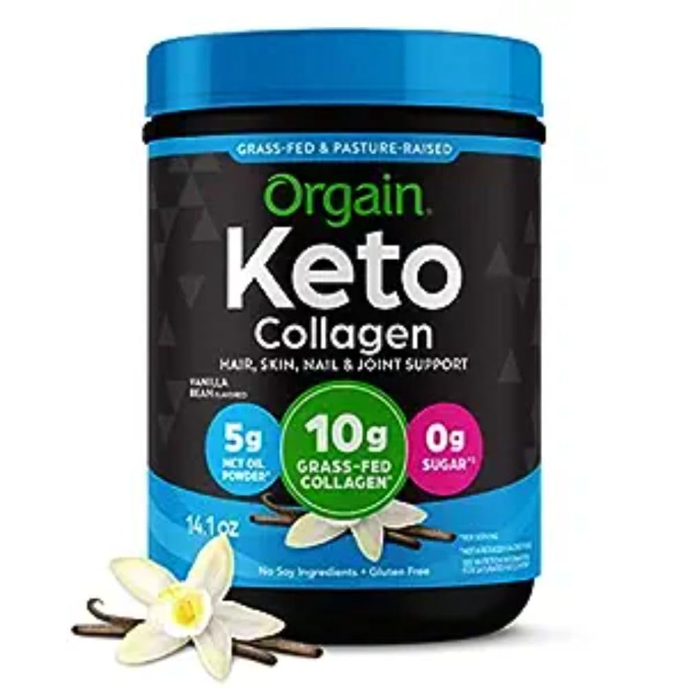 Foto 2 pulgar | Proteína Orgain Keto Collagen Vanilla 400g - Venta Internacional