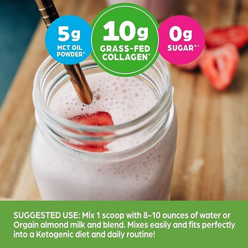 Foto 4 pulgar | Proteína Orgain Keto Collagen Vanilla 400g - Venta Internacional
