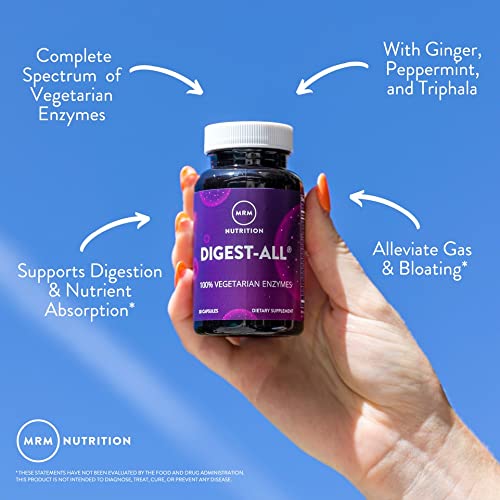 Foto 4 | Suplemento Mrm Nutrition Digest-all Digest Enzymes 50 Porciones - Venta Internacional