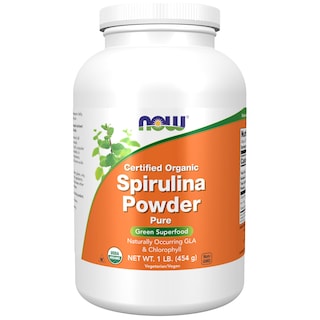 Foto 1 | Supplement Now Spirulina en Polvo Orgánica 454 G con Betacaroteno - Venta Internacional