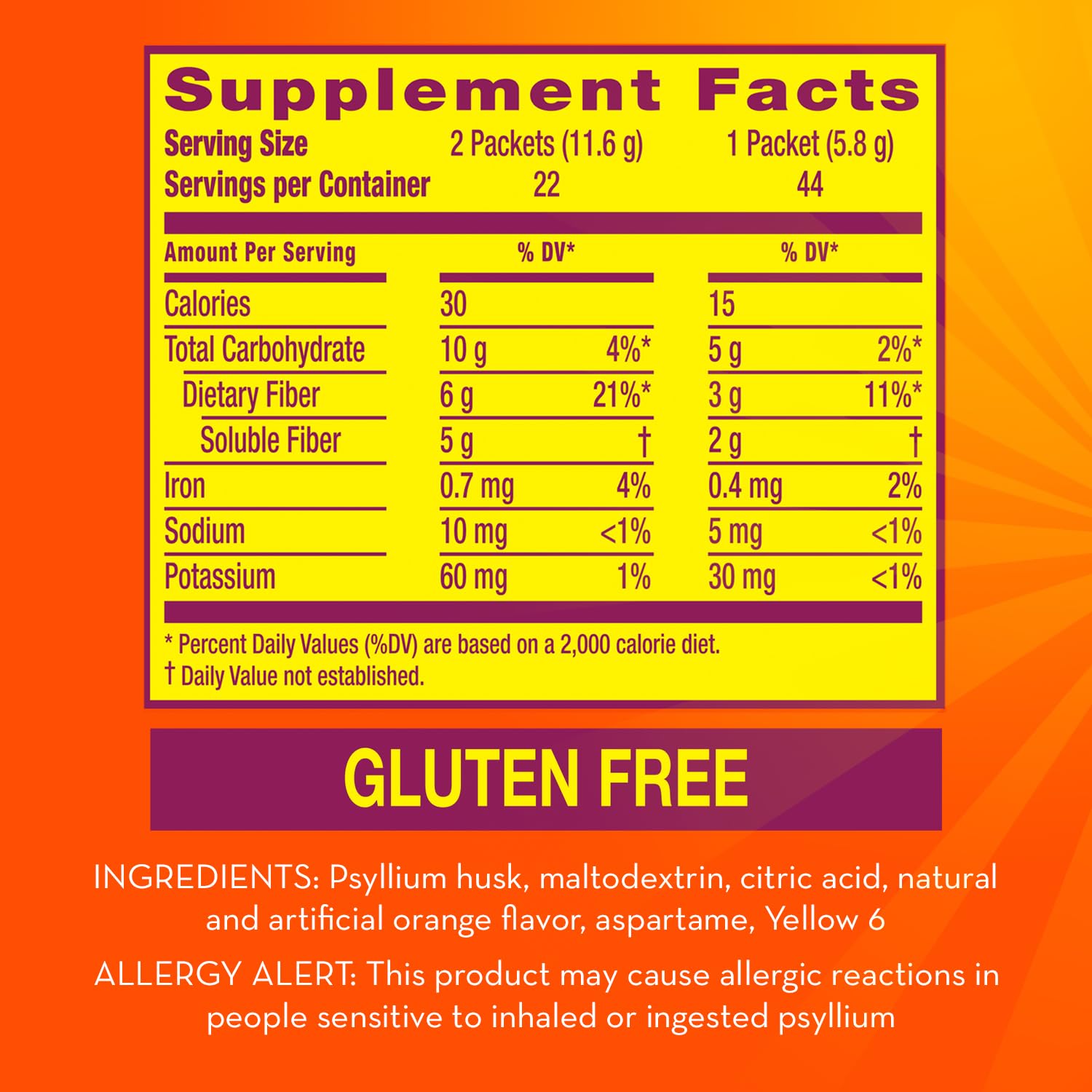Foto 3 pulgar | Suplemento Metamucil On-the-Go Daily Cáscara de Psyllium en Polvo - Venta Internacional