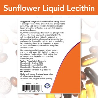 Foto 3 | Now Lecitina de Girasol con Fosfatidilcolina 480 Ml - Venta Internacional