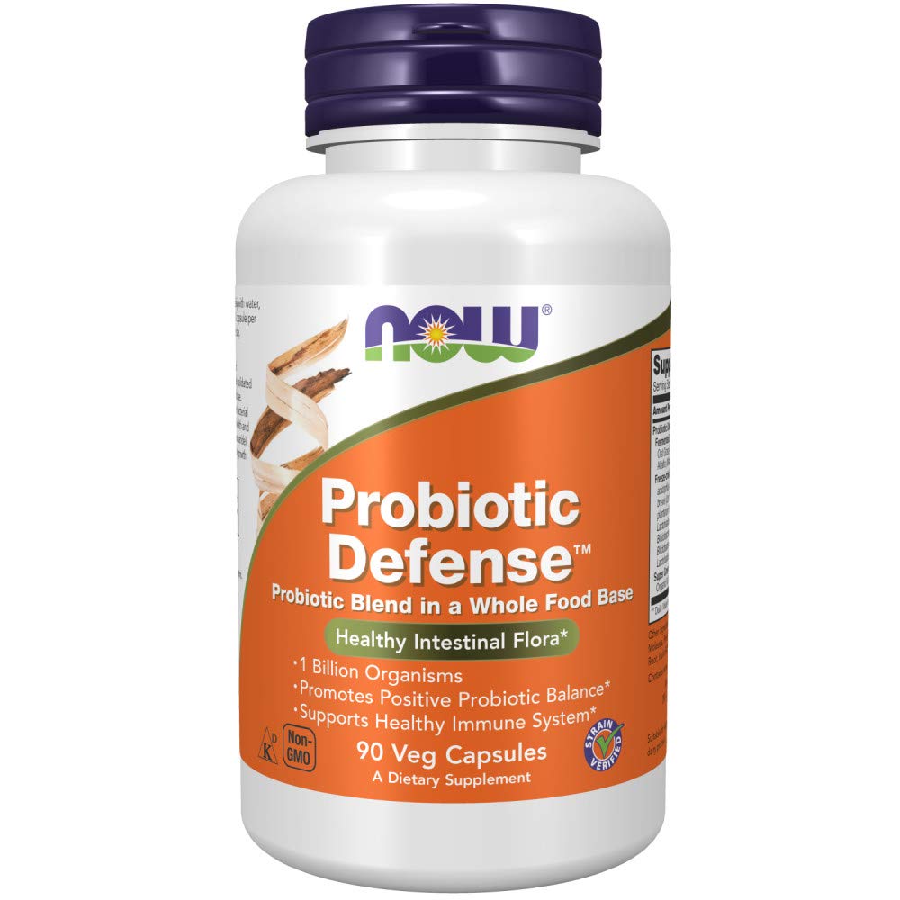 Supplement Now Probiotic Defense 90 Cápsulas Vegetarianas - Venta Internacional