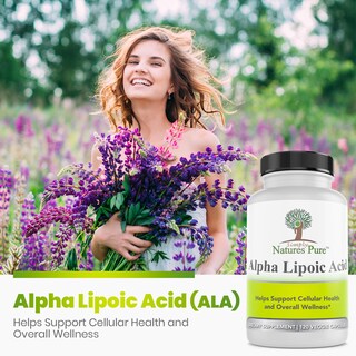 Foto 5 | Suplemento de Ácido Alfa Lipoico Puro Simply Natures 600 Mg - Venta Internacional
