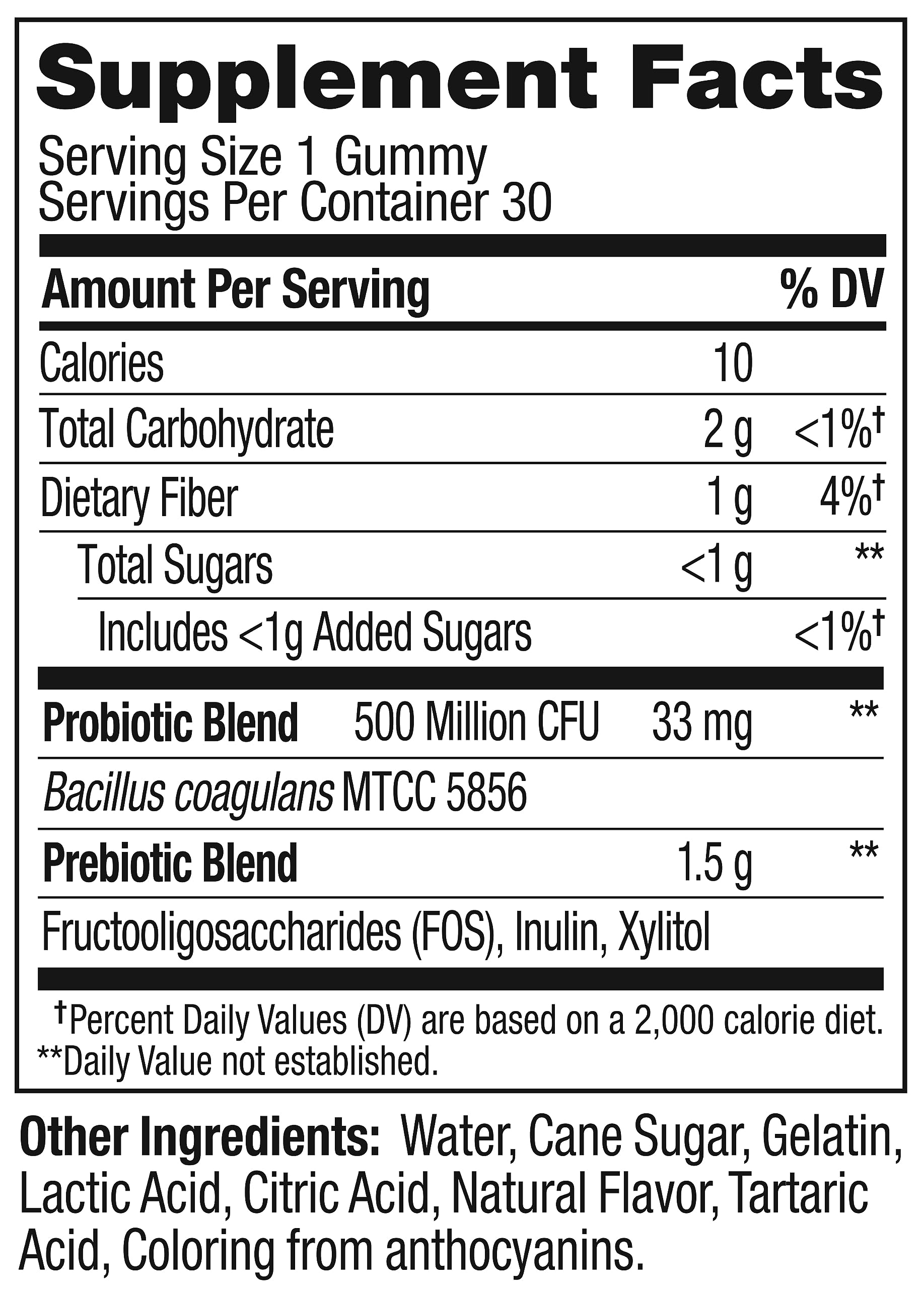 Foto 7 | Suplemento Olly Probiotic + Prebiotic Gummy Suministro de 30 Días - Venta Internacional