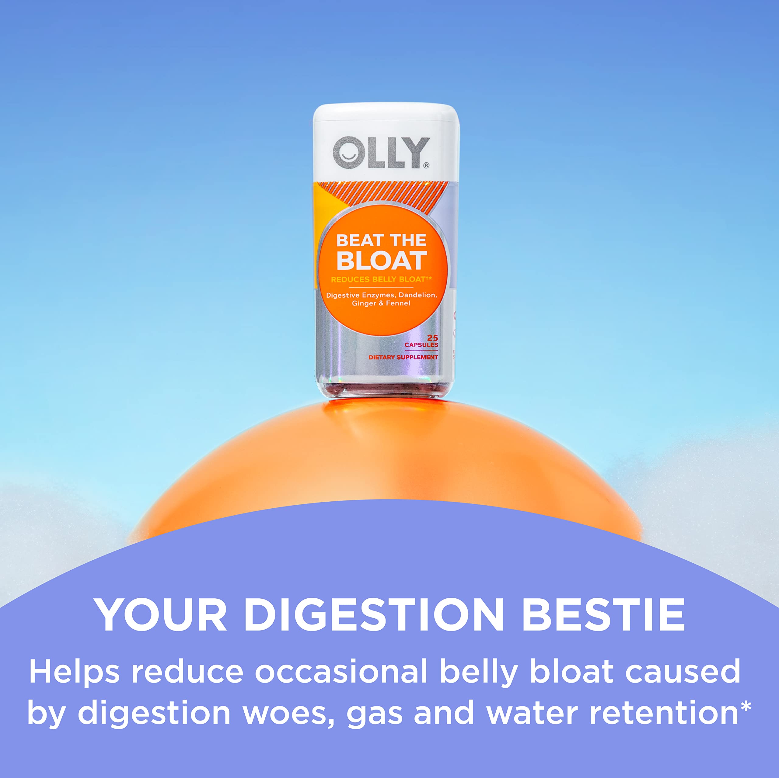Foto 3 pulgar | Suplemento Olly Beat The Bloat Capsules - Venta Internacional