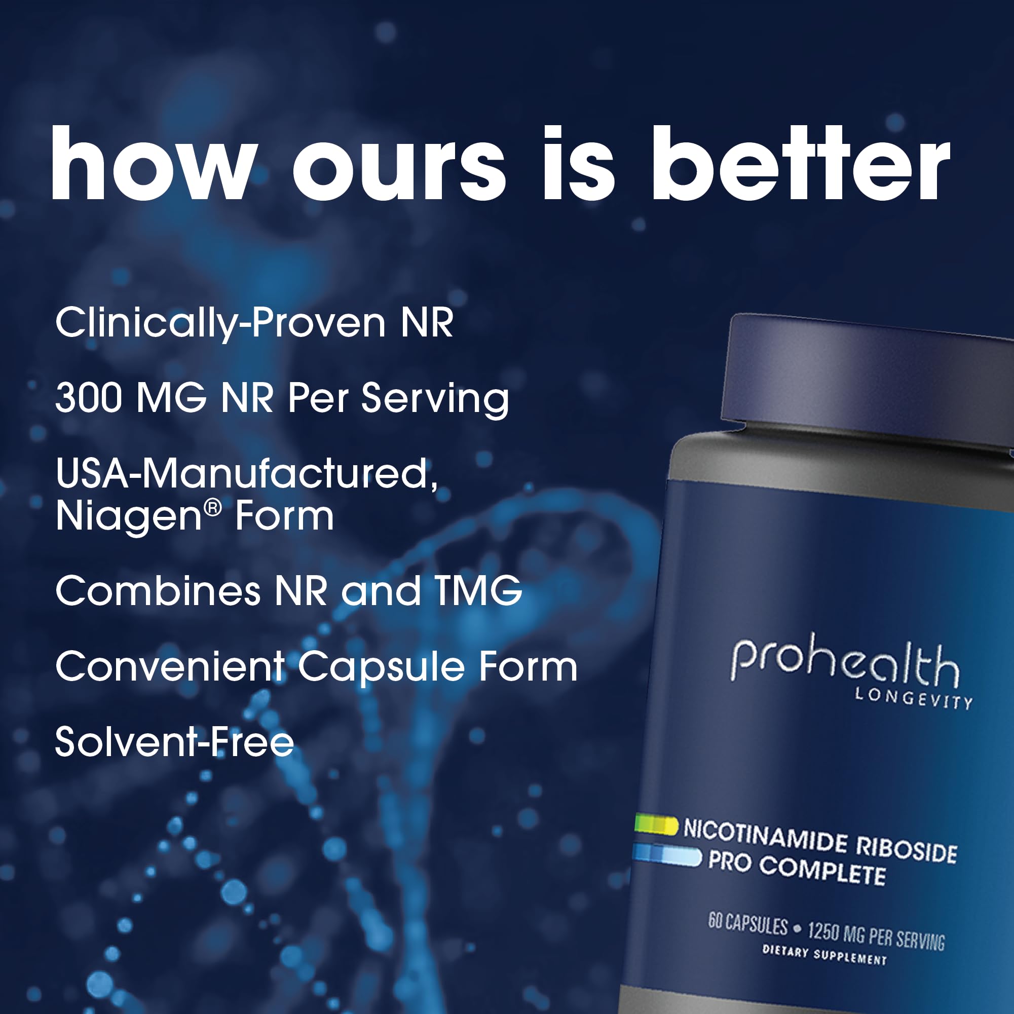 Foto 4 pulgar | Suplemento Prohealth Nicotinamide Riboside Pro Complete Nad - Venta Internacional