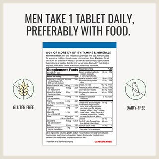 Foto 3 | Multivitamínico Nature's Way Alive! 130 Comprimidos Completos para Hombres Mayores De 50 Años - Venta Internacional