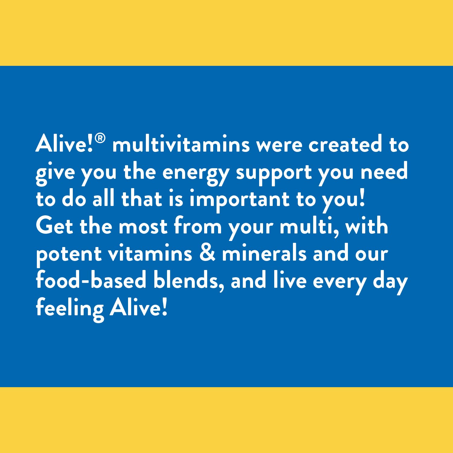 Foto 6 pulgar | Multivitamínico Nature's Way Alive! 130 Comprimidos Completos para Hombres Mayores De 50 Años - Venta Internacional
