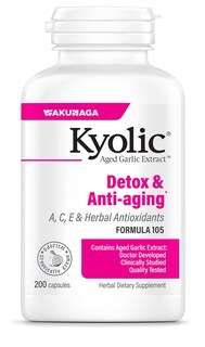 Foto 1 | Suplemento de Extracto de Ajo Envejecido Kyolic Fórmula 105 con 200 Cápsulas - Venta Internacional