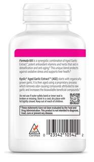 Foto 2 | Suplemento de Extracto de Ajo Envejecido Kyolic Fórmula 105 con 200 Cápsulas - Venta Internacional