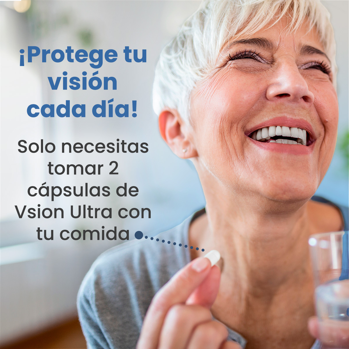 Foto 4 pulgar | Suplemento Vsion Ultra Laboratorios Wöhl Luteina Zeaxantina 60 Cápsulas