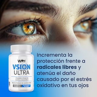 Foto 5 | Suplemento Vsion Ultra Laboratorios Wöhl Luteina Zeaxantina 60 Cápsulas